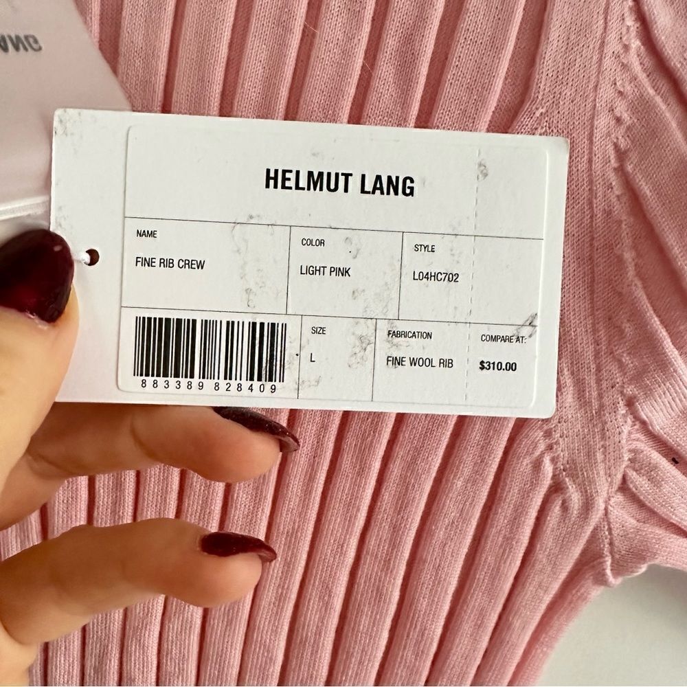 Helmut Lang Fine Rib Knit Top - Picture 5 of 8